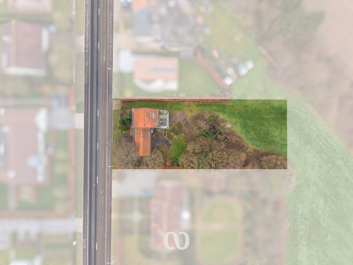 Sterk gelegen perceel met heropbouwpotentieel in Oudenaarde 