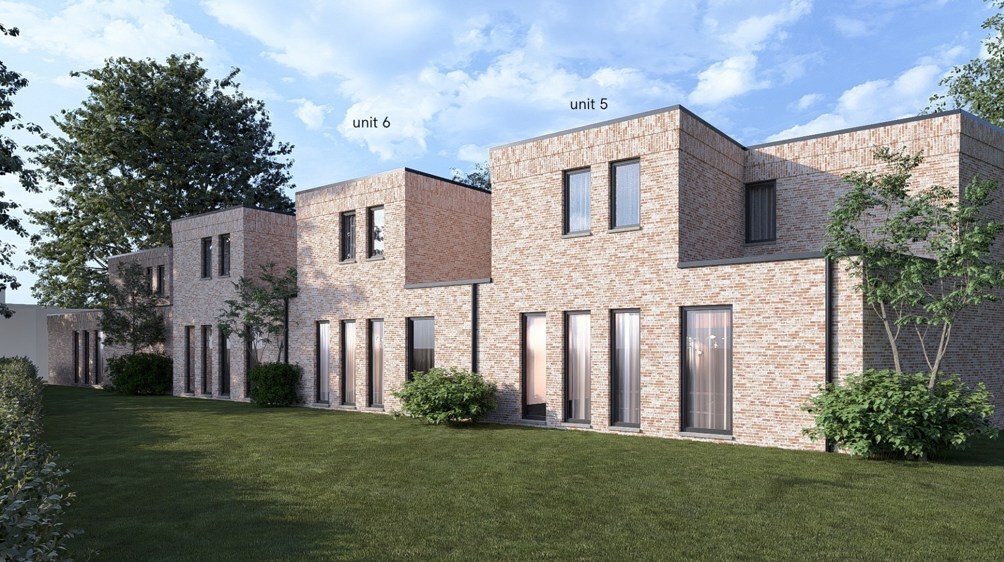 Moderne, Bijna Energie Neutrale stadswoning met private tuin in het centrum van Stokkem! 