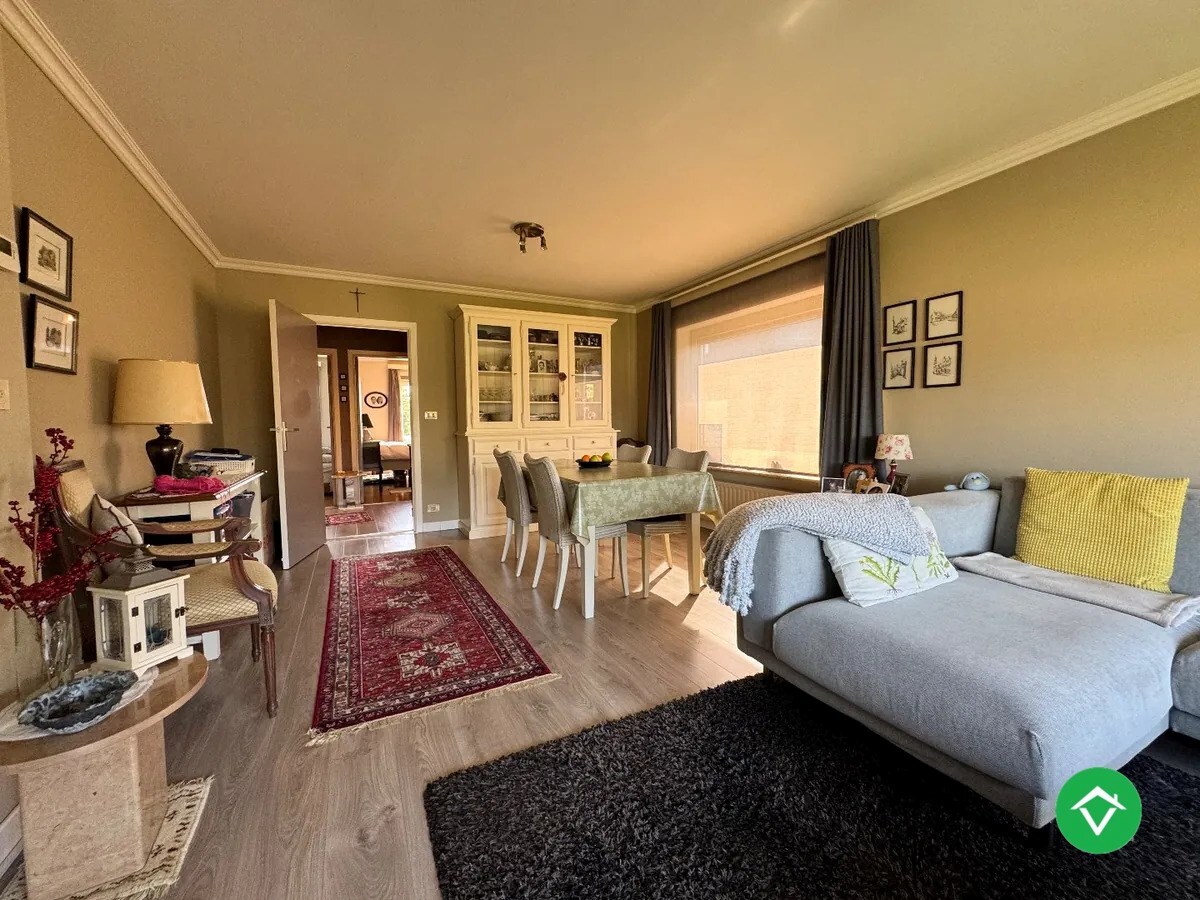 Rustig gelegen appartement met 2 slaapkamers te Assebroek 