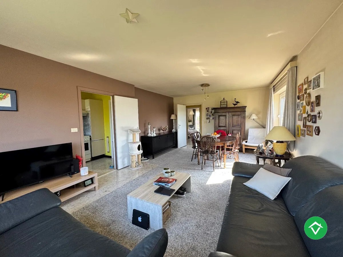 Rustig gelegen appartement met 2 slaapkamers te Assebroek 