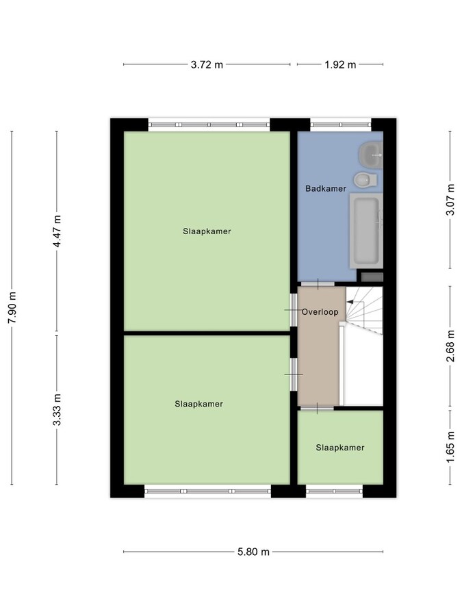 Te moderniseren halfopen bebouwing op rustige ligging te Kontich-Kazerne 