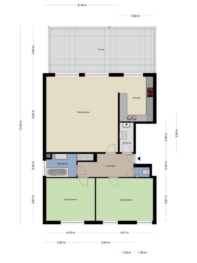 Prachtig appartement met garage te Duffel 