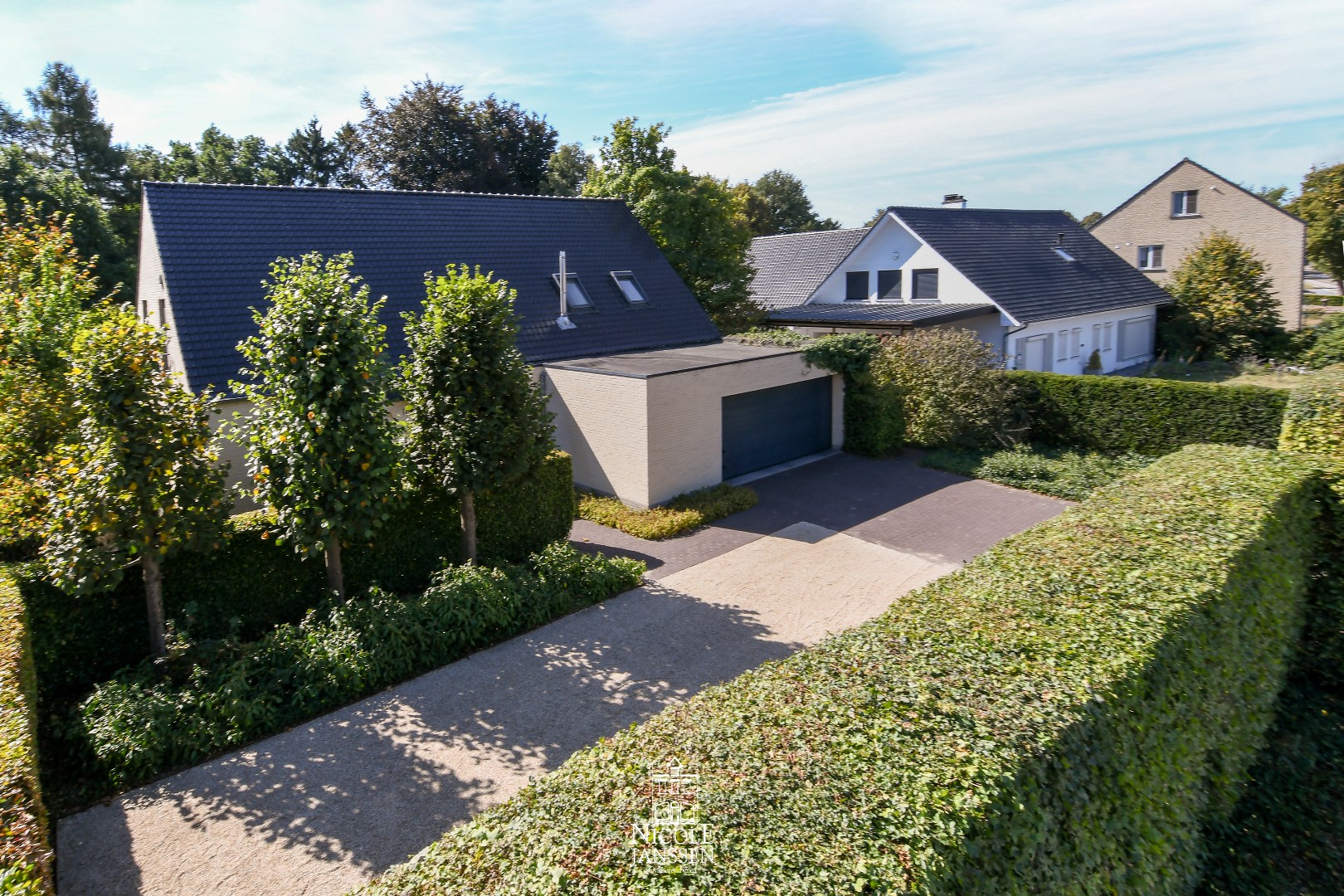 Volledig omheind perceel 