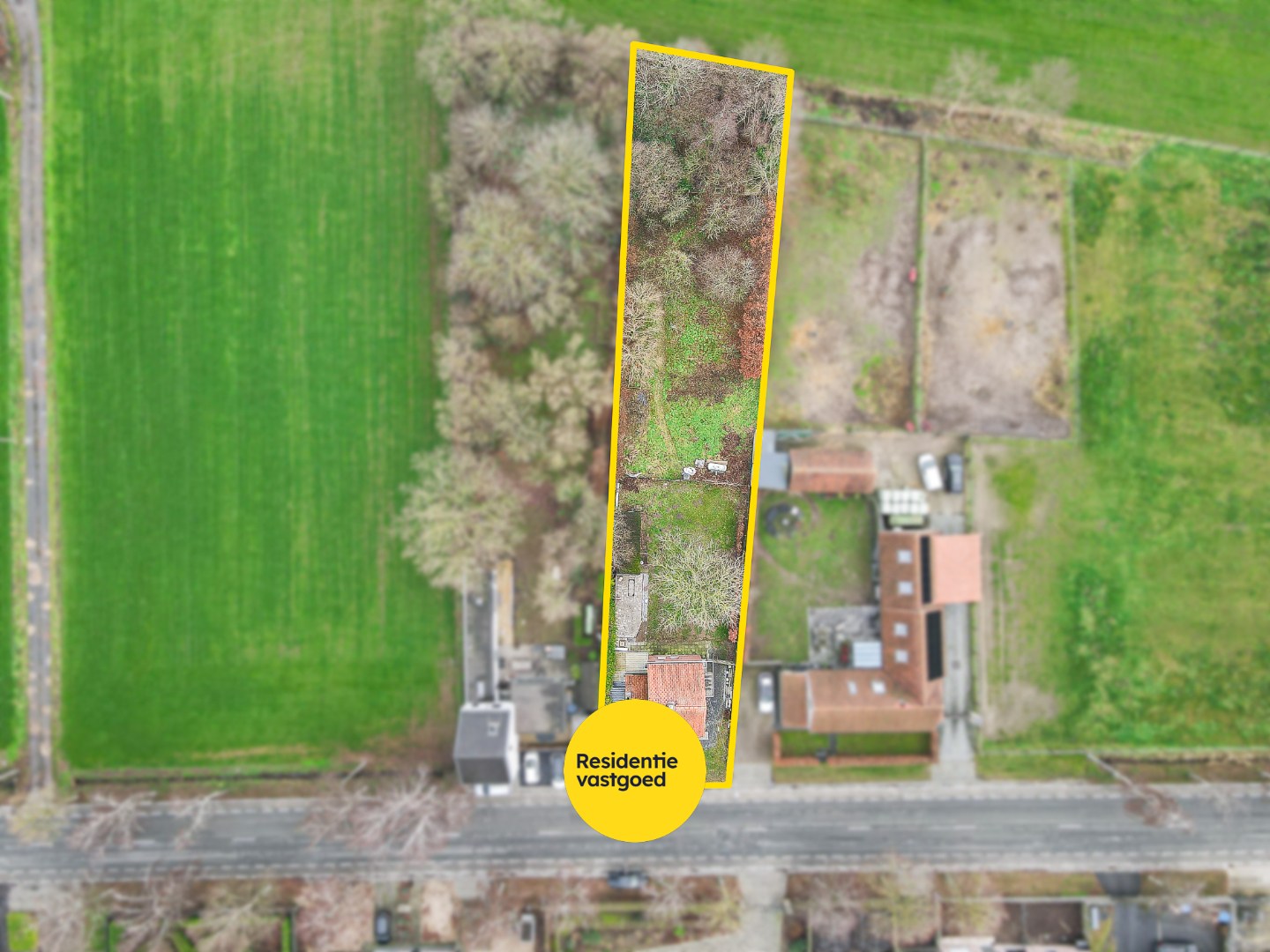 Landelijk gelegen woning op een perceel van 1.361m² 