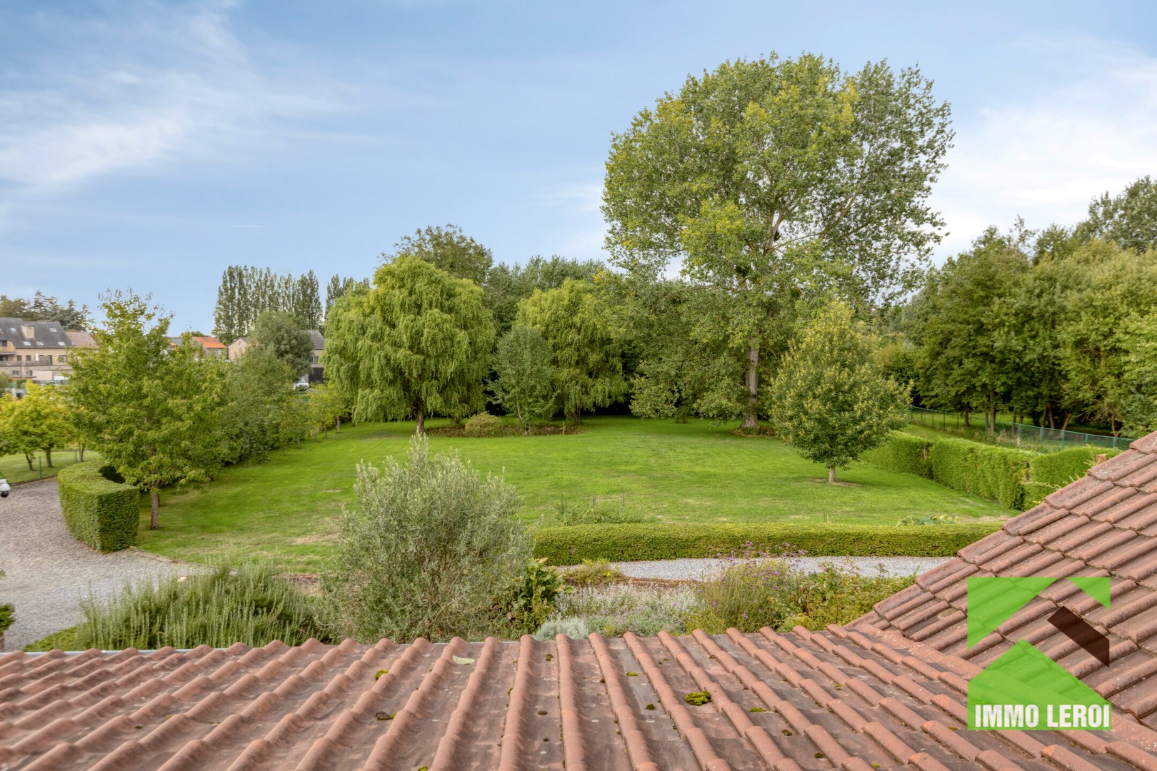 Uitzicht tuin slaapkamer