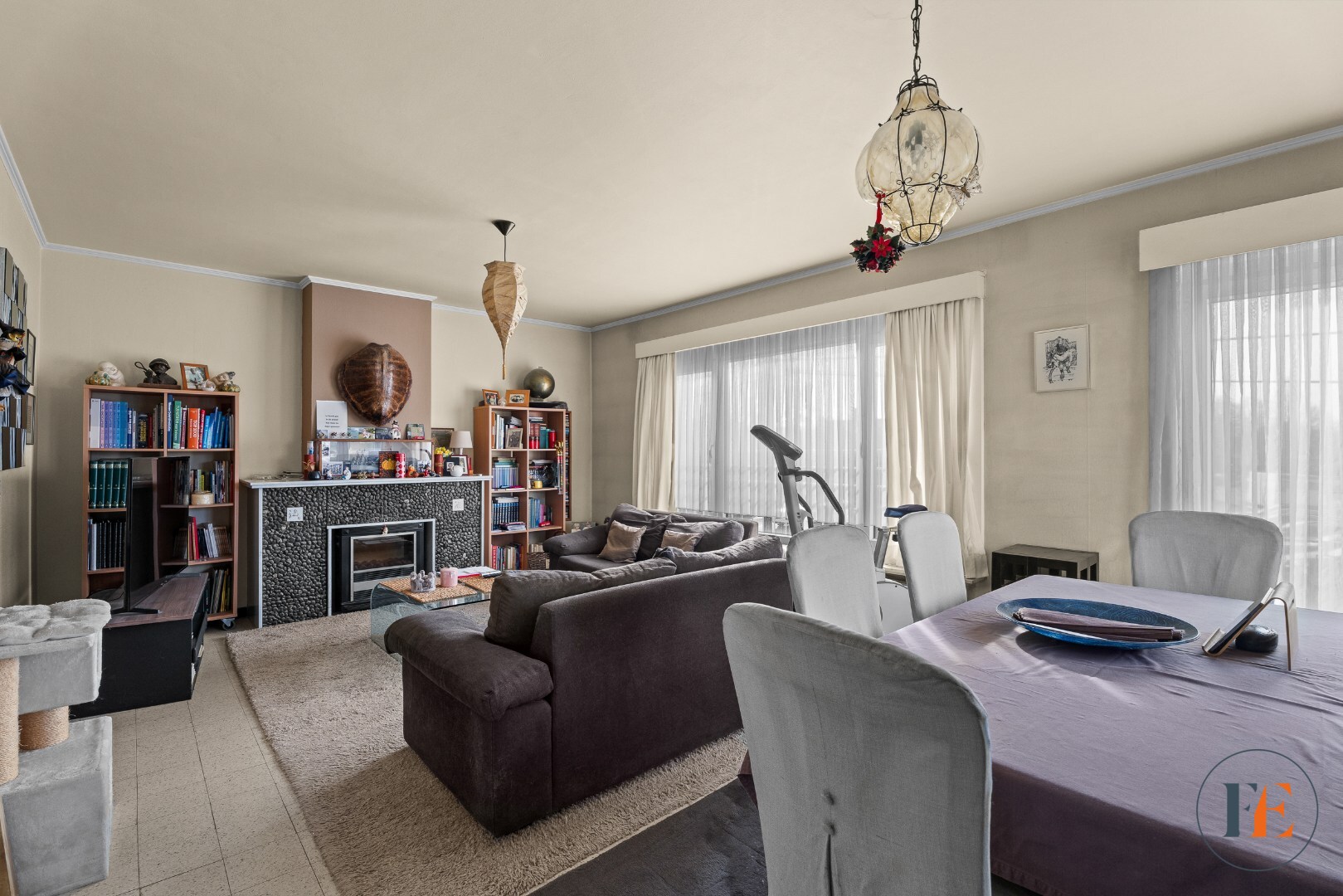 Appartement met privatieve tuin en garage 