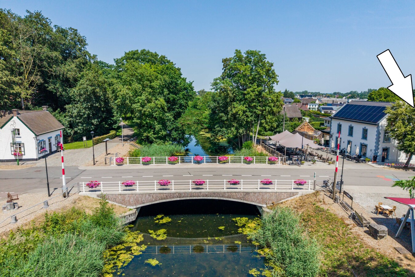 Opknappertje op pittoreske locatie bij de Oude Kanaalarm 