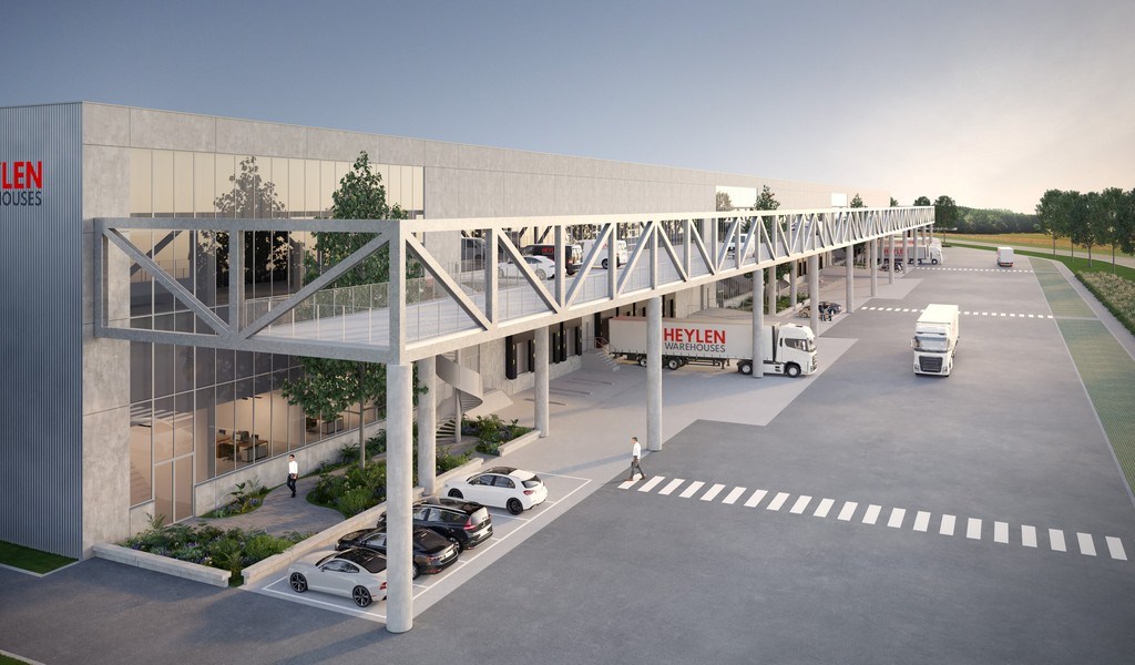 Logistieke loodsen te huur in Ghent Gateway op Eilandje Zwijnaarde