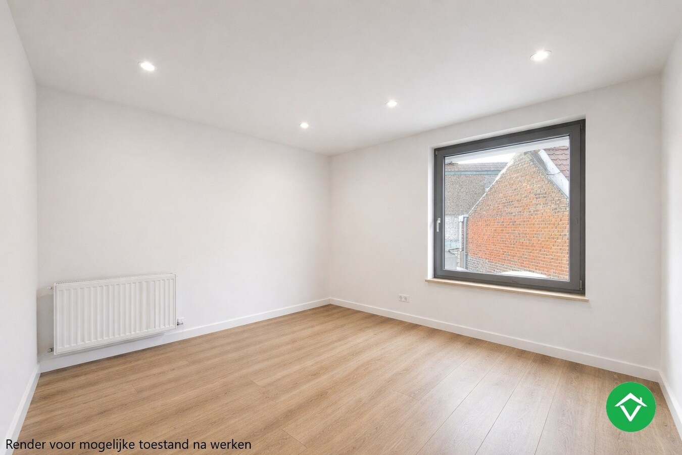 Op te frissen rijwoning met 3 slaapkamers in centrum Roeselare 