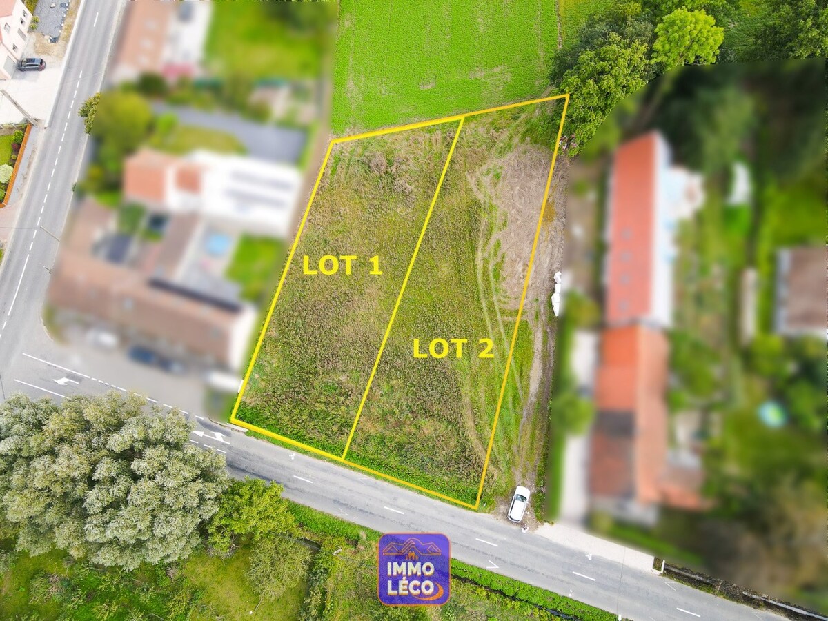 Terrain de +/- 1130m² situé dans un village prisé 