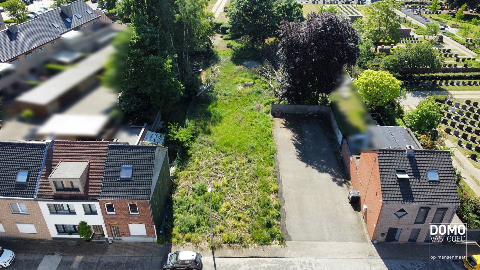 Rustig gelegen bouwgrond in doodlopende straat nabij centrum Beringen 
