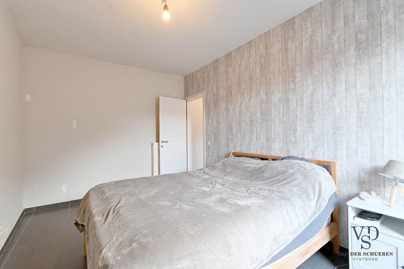 Gelijkvloers appartement.