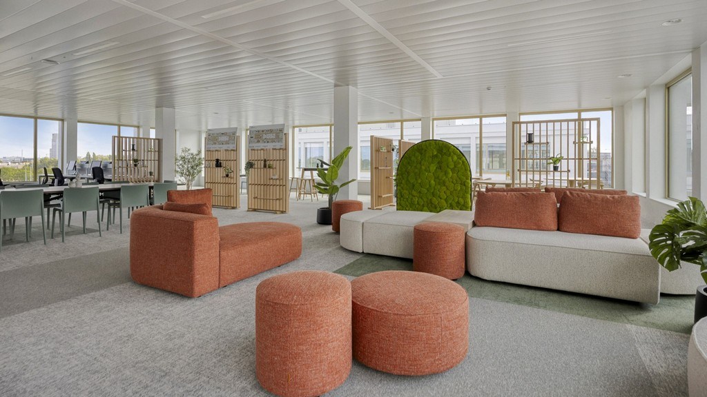 Nieuwbouw future proof kantoren te huur aan The Loop in Gent