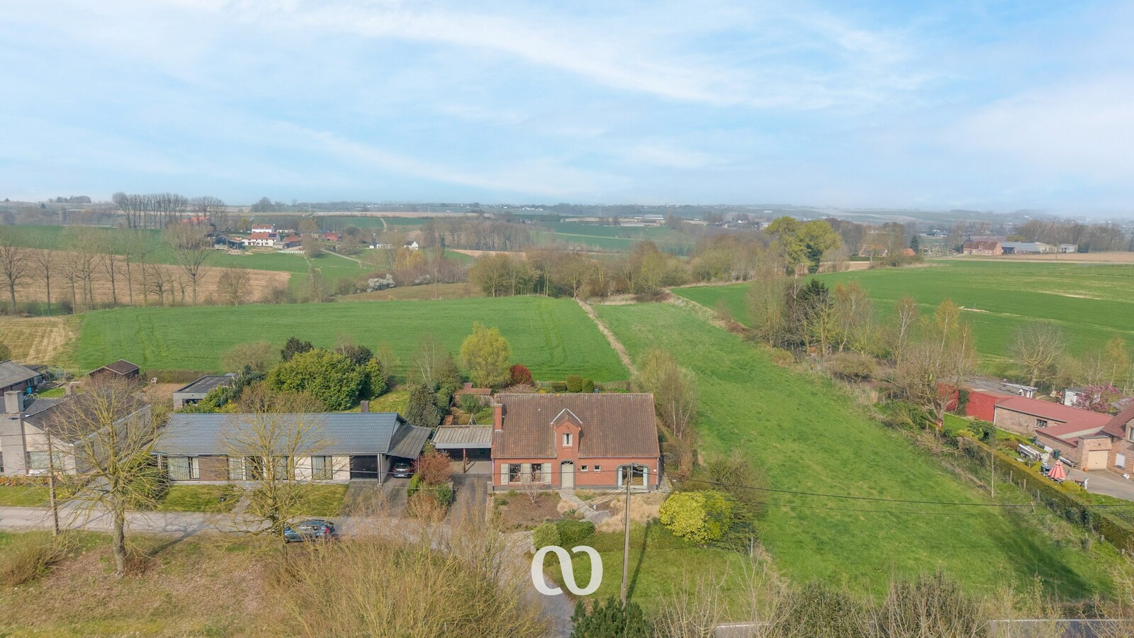 Prachtig gelegen open bebouwing met open zicht 