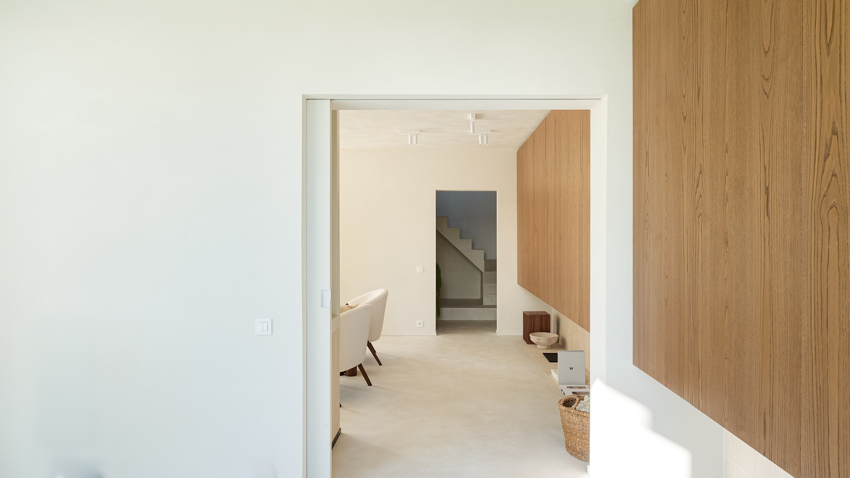 Villa de luxe rénovée dans un quartier résidentiel. 