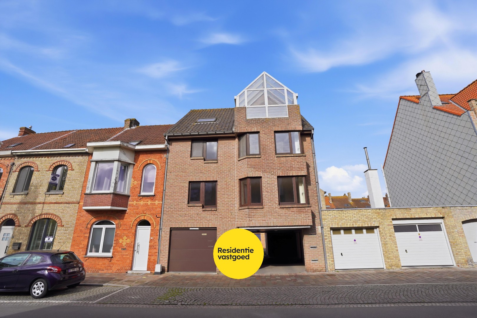 Gezellig appartement (65 m²) met overdekt terras + grote zolder nabij de Markt 