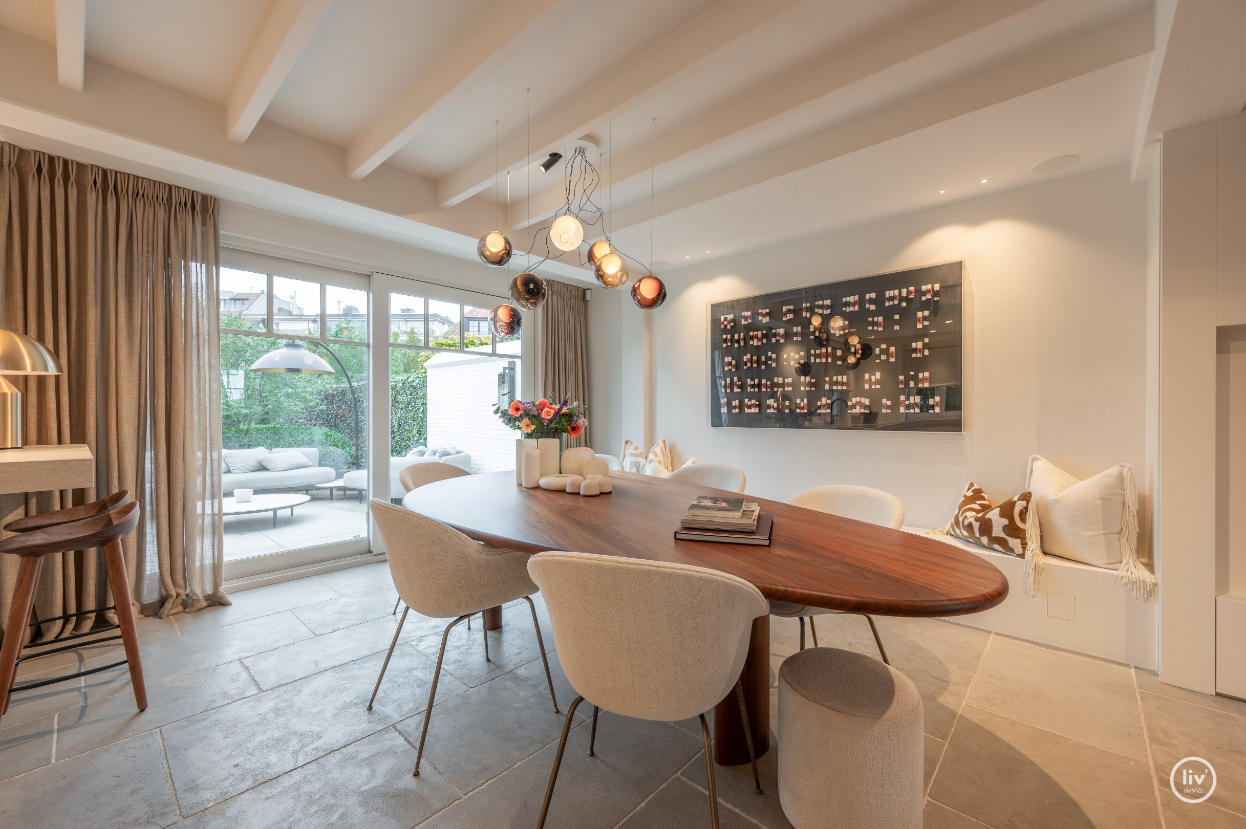 Exclusieve koppelvilla met verfijnde afwerking op toplocatie in het Zoute 