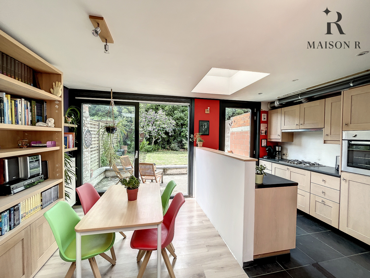 Centraal gelegen stadswoning met 3 slaapkamers en gezellige stadstuin 