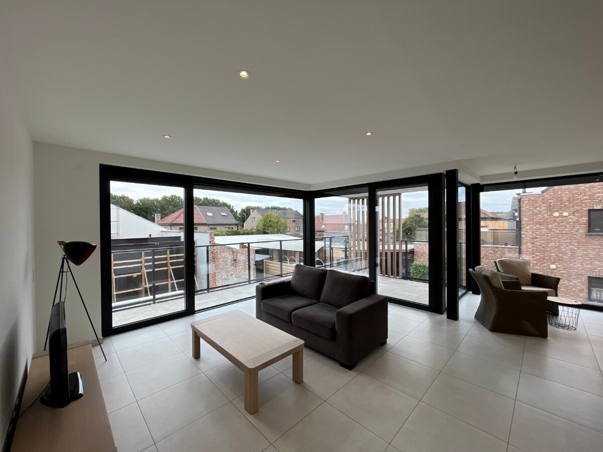 Prachtig modern nieuwbouwappartement in Wetteren 