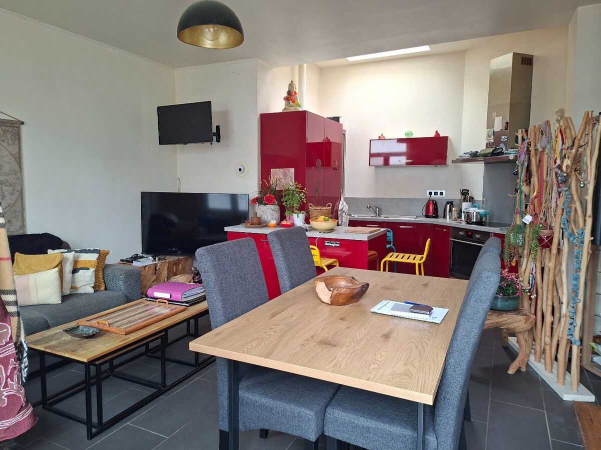 Parfait état pour cette charmante maison. 