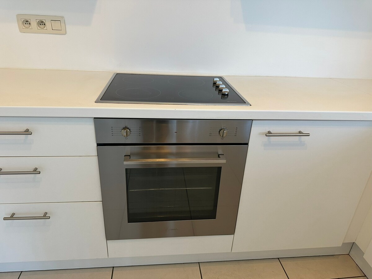 Comfortabel  appartement met 1 slaapkamer, terras 