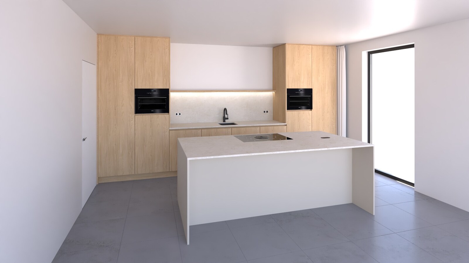 EXCLUSIEF VILLA APPARTEMENT MET 2 SLAAPKAMERS, RUIM TERRAS EN CARPORT MET LAADPAAL TE HUUR IN RESIDENTIE CHARLES TE BOLDERBERG 
