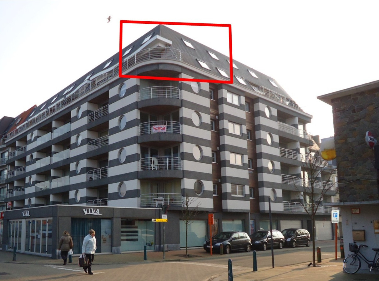 Prachtig duplexappartement met zicht op de duinen 