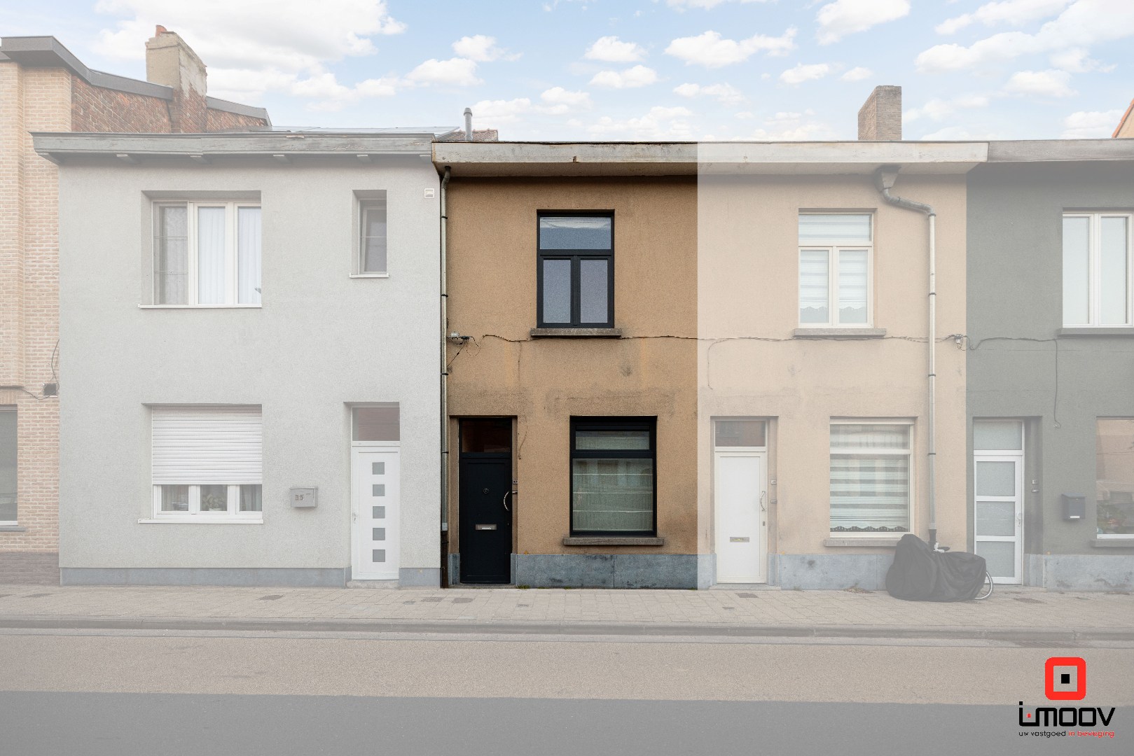 Charmante, instapklare woning met twee slaapkamers in Gentbrugge 