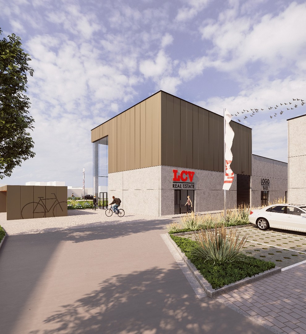 Nieuw bedrijvenpark "Stijn Streuvels" met KMO-units op topligging in Waregem 