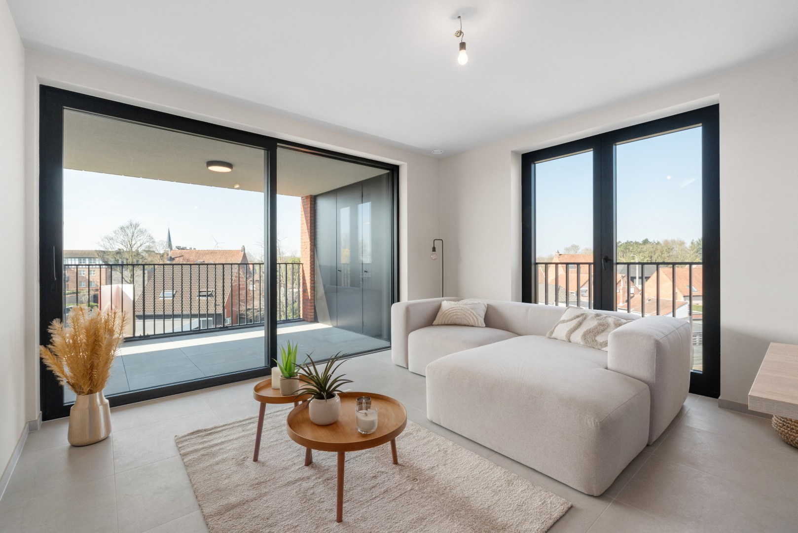 Nieuwbouwappartement met twee slaapkamers, terras en ondergrondse autostaanplaats in Zulte! 