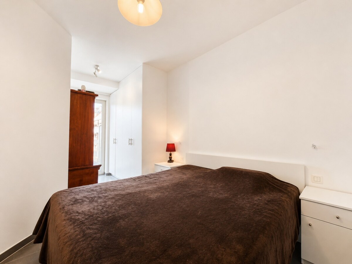 Recent appartement met 2 slaapkamers op topligging in hartje Knokke. 