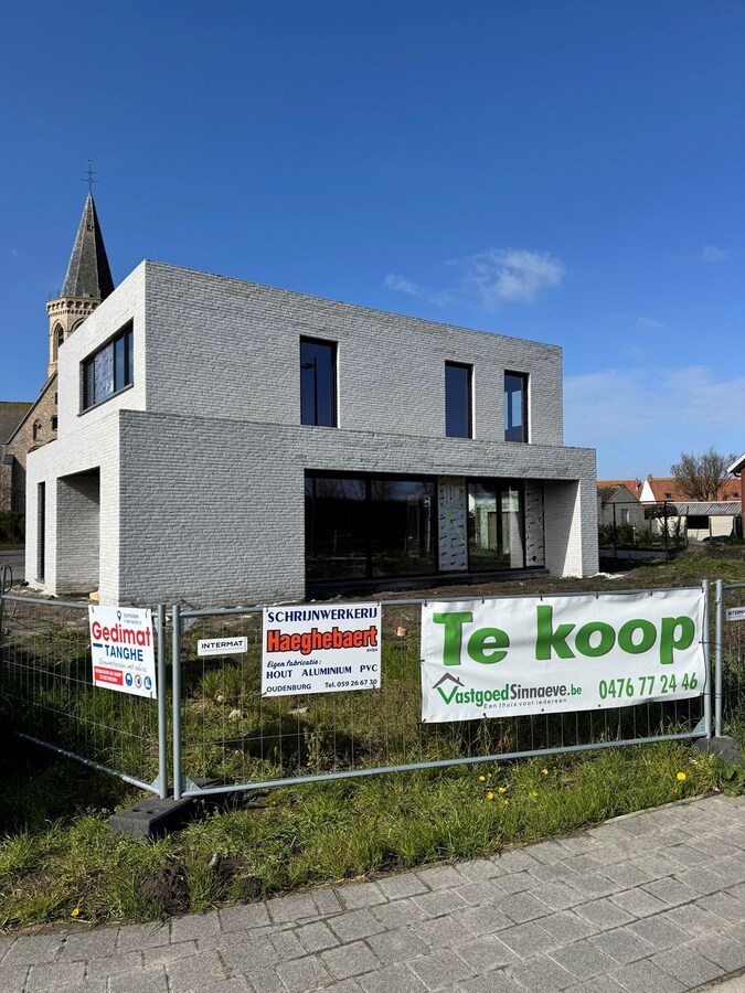 Alleenstaande nieuwbouwwoning met 3 slaapkamers en tuin te Koekelare 