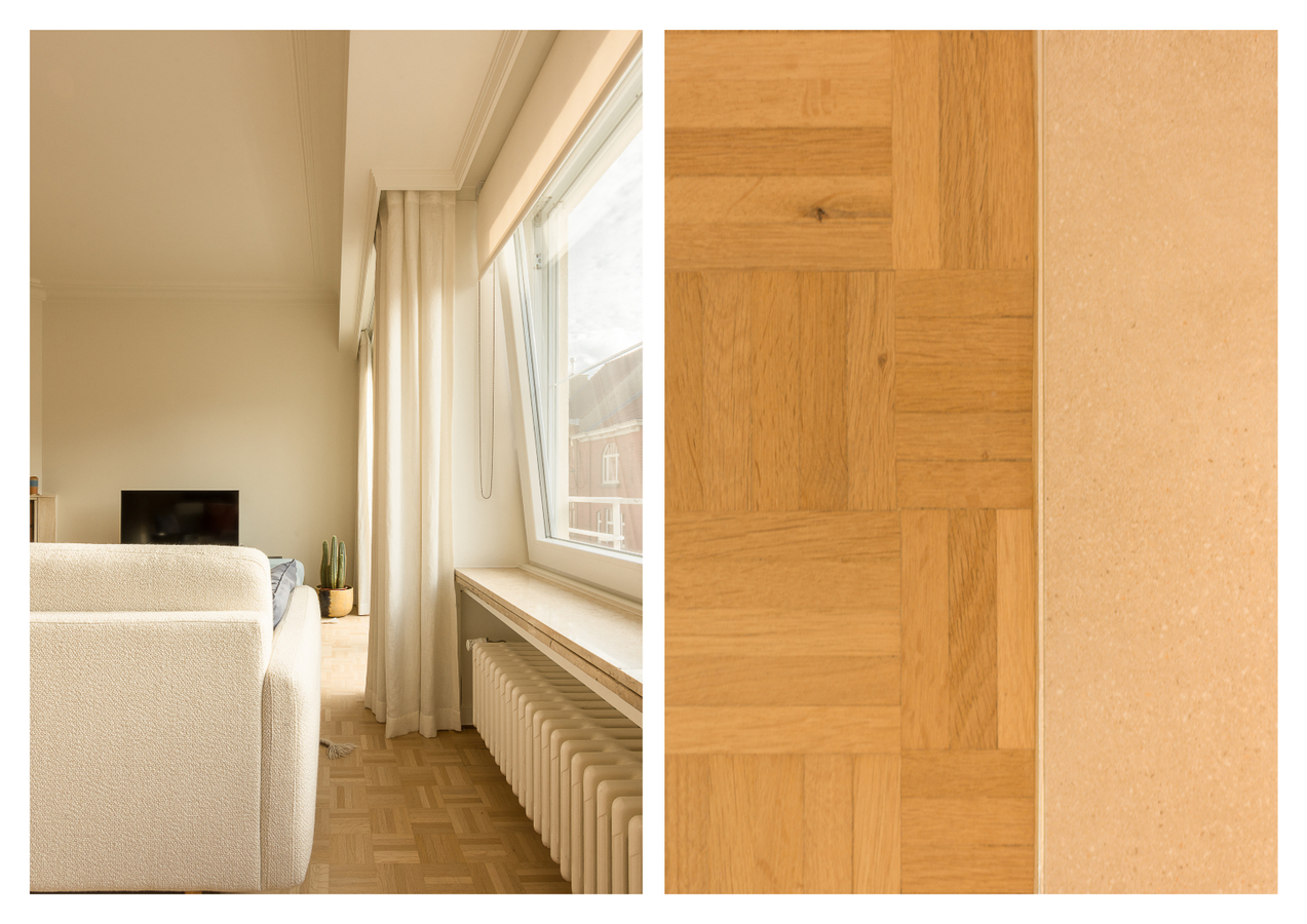 Subliem gelegen appartement met garagebox (renovatie 2020) 