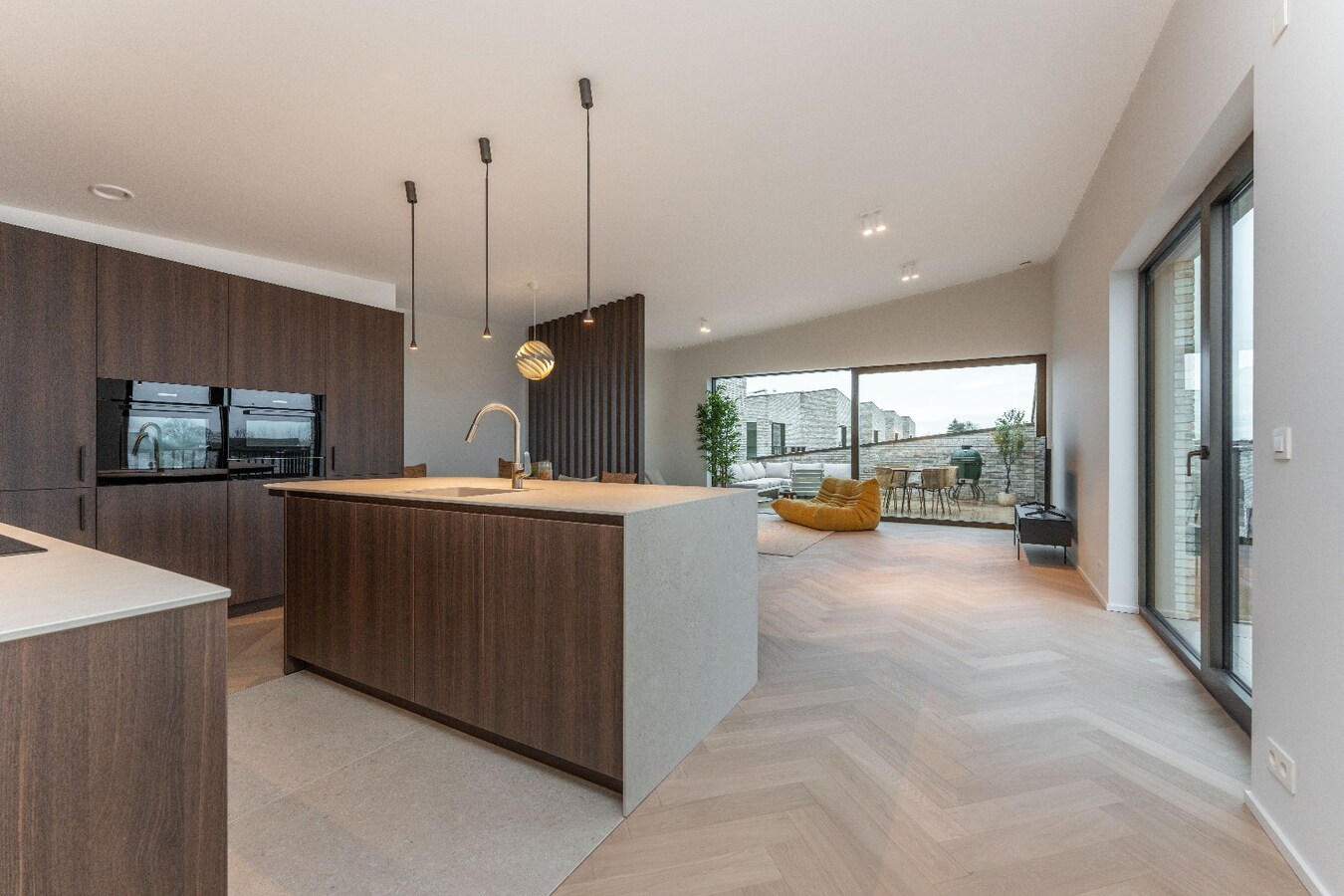 Exclusieve nieuwbouwwoning in autovrije verkaveling nabij het centrum van Knokke-Heist 