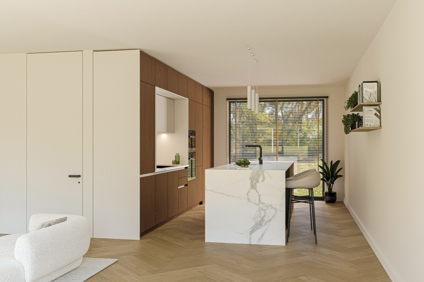 Ruime nieuwbouwwoning met tuin - 3 tot 5 slpks 
