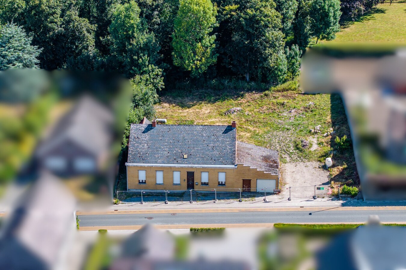 Bouwgrond voor halfopen bebouwing 