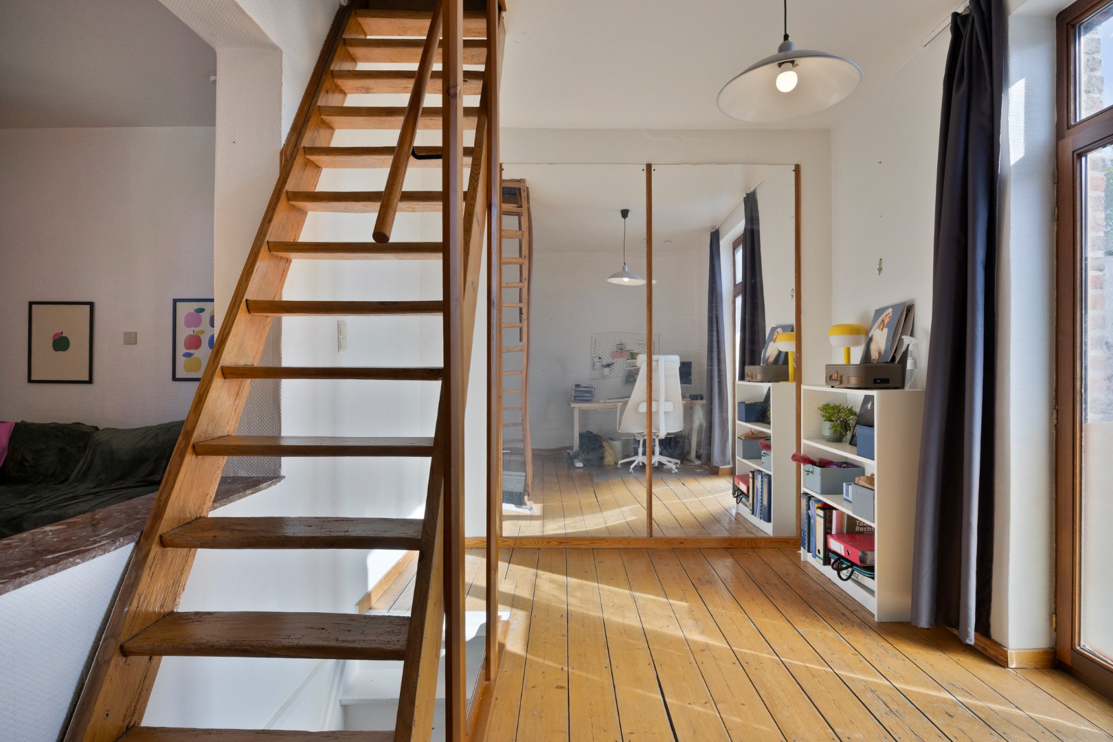 Gezellige rijwoning centraal gelegen bij UZ Leuven en het centrum met zeer ruime garage! - bewoonbare opp. 73 m² 