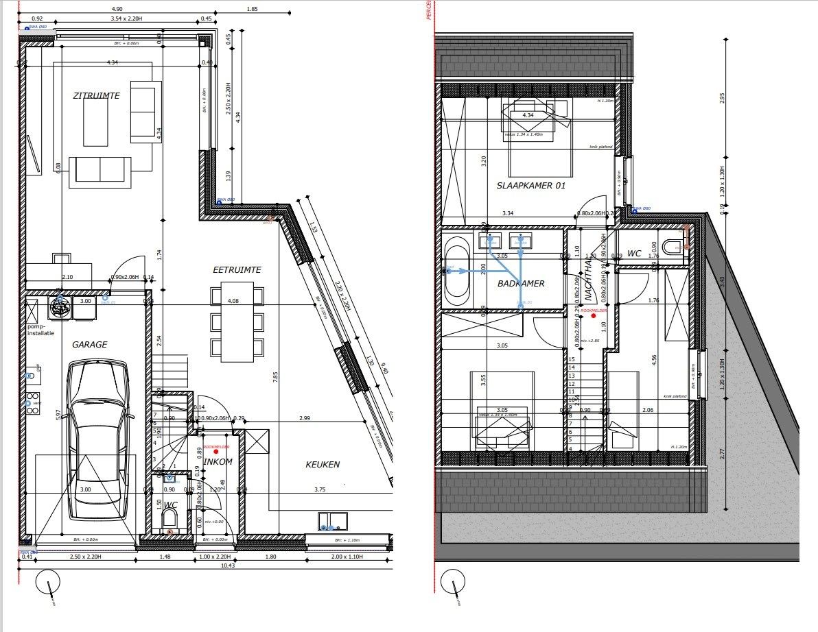 Halfopen casco woning op 326 m² op rustige ligging 