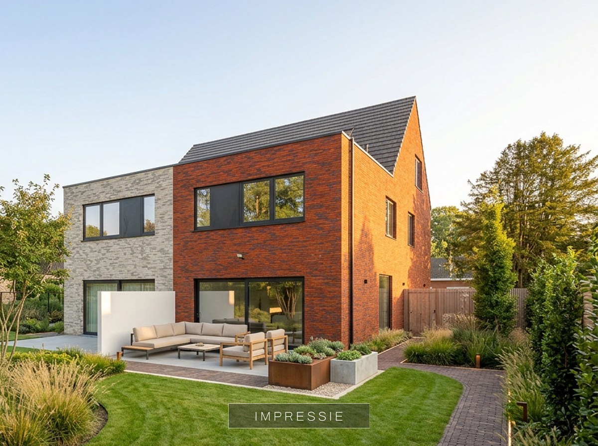 Nieuwbouw met 4 slaapkamers 