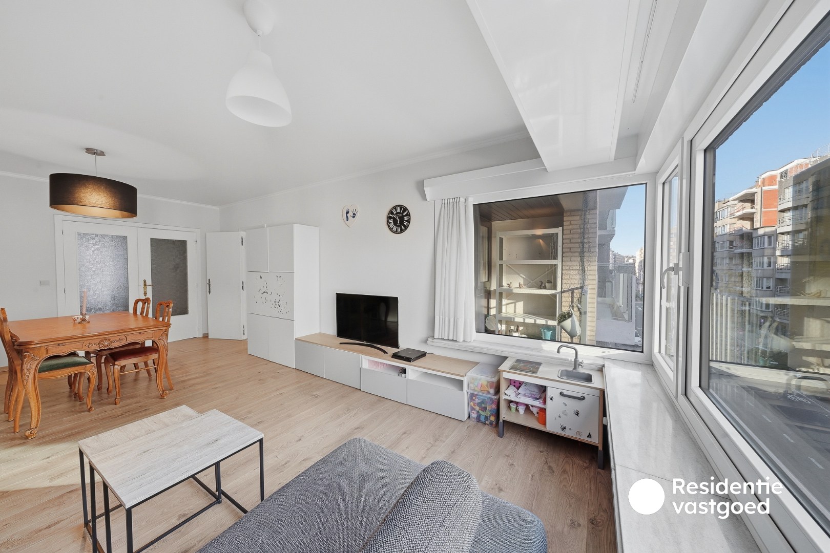 Ruim en energiezuinig 2-slaapkamerappartement in Oostende 