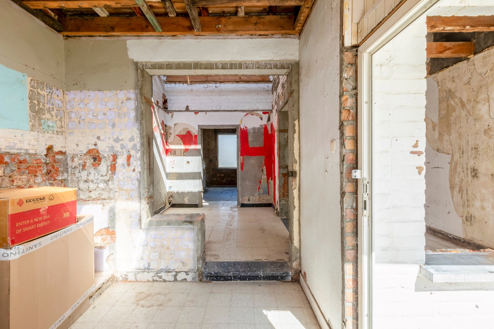 Op te bouwen/ te renoveren woning te Evergem 