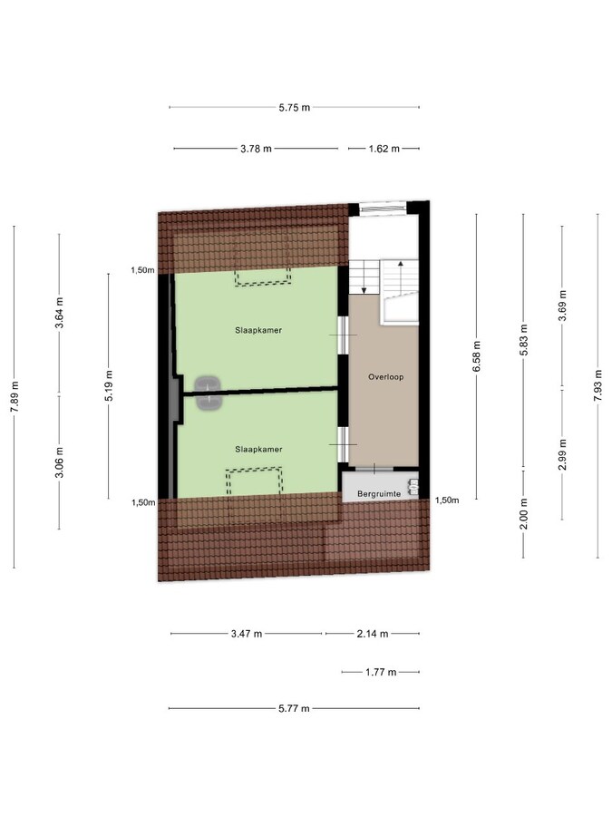Rijwoning met diepe tuin en extra ingang voor de tuin te Duffel 