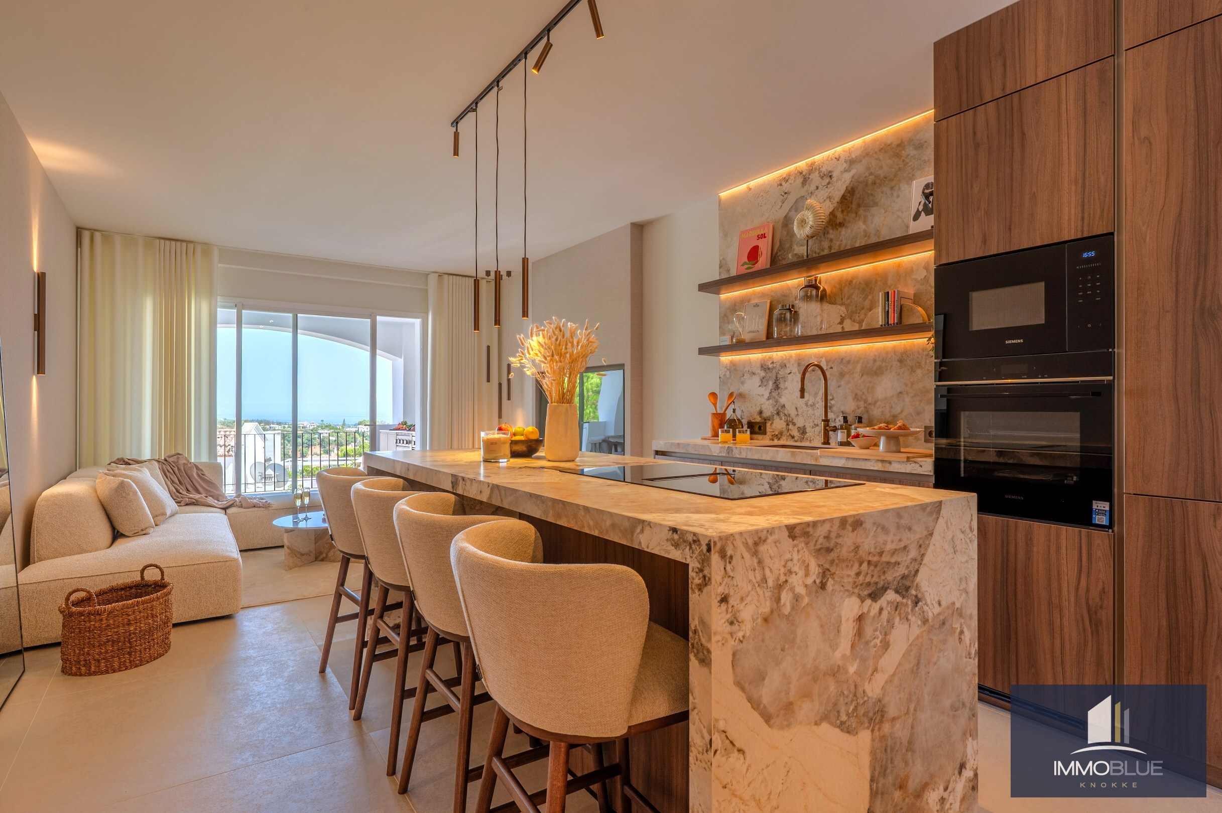 Appartement exclusif au design contemporain et au confort raffiné à Marbella 