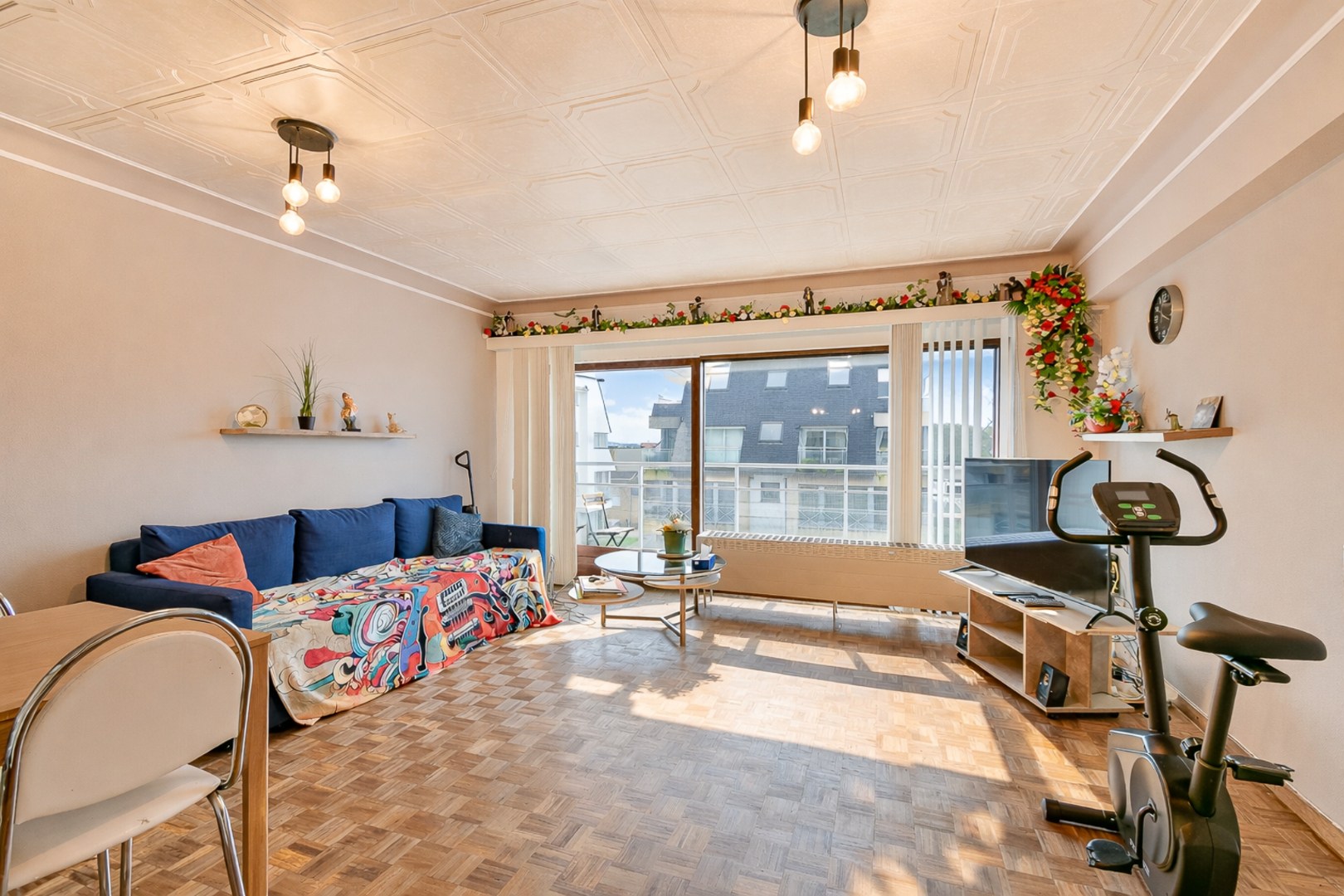 Appartement met 2 kamers en 2 terrassen 