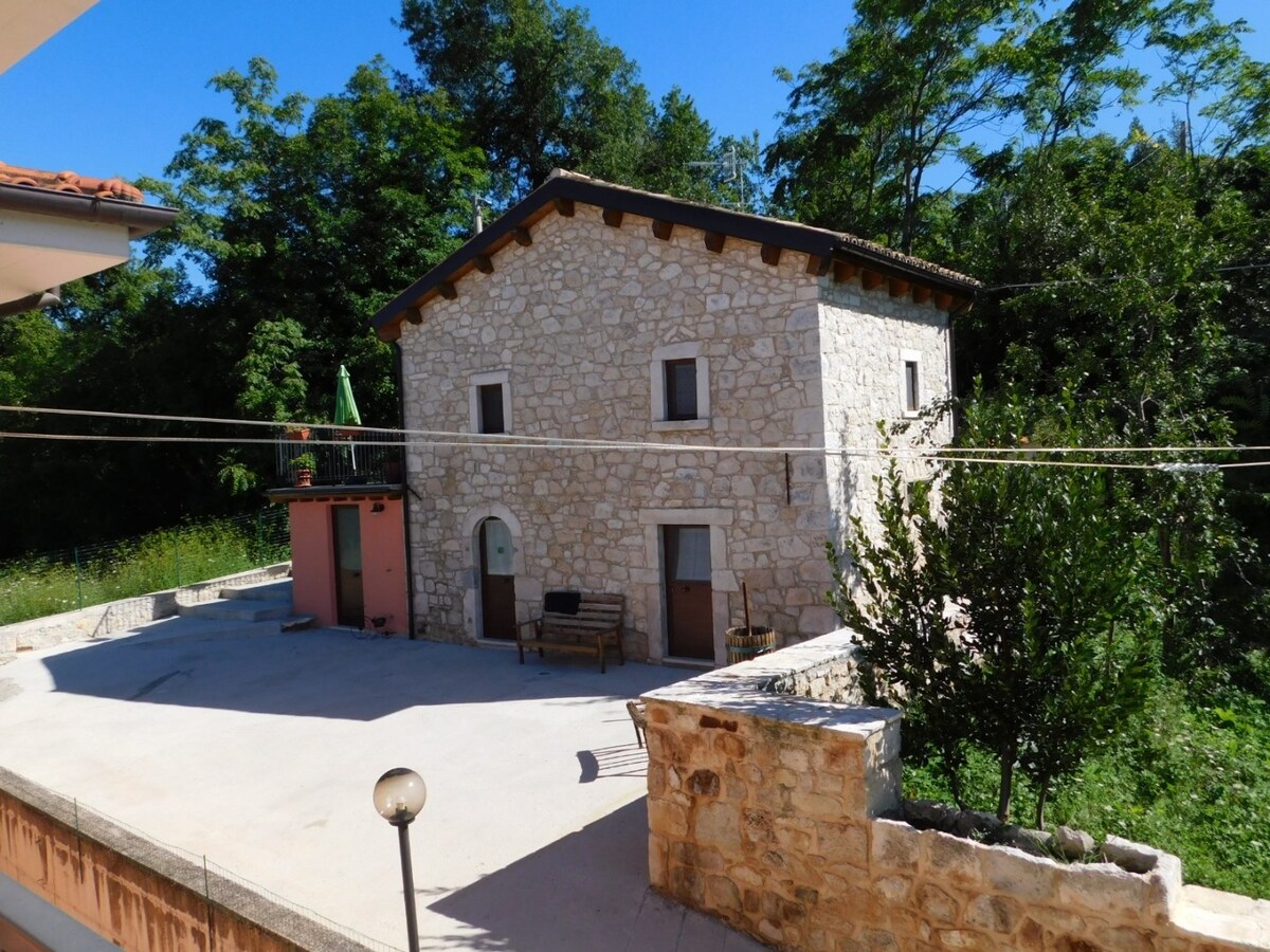 Italië Abbateggio: B &amp; B Masseria Majella en Casa Vacanza Villa Magella 