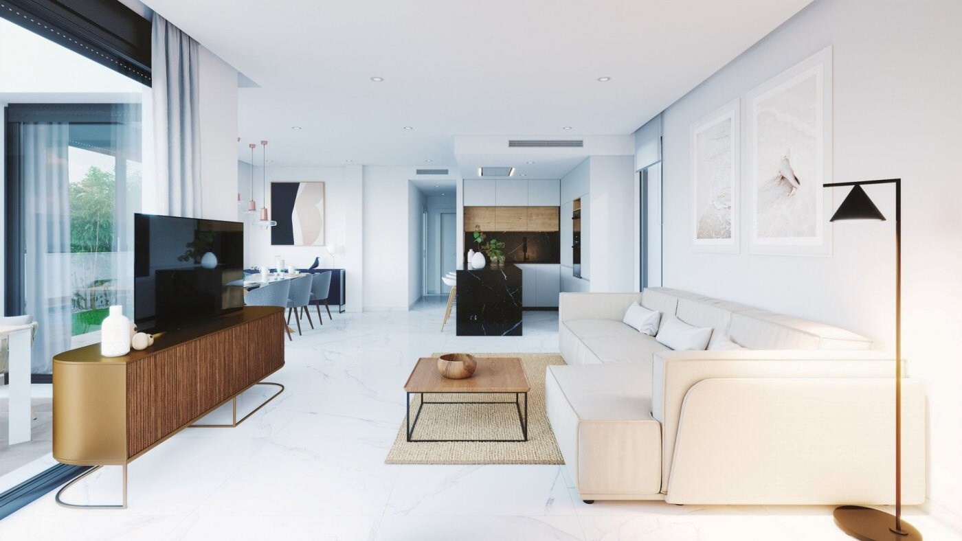 Luxe villa met uitzicht in de verte op de bergen en de Middelandse Zee 