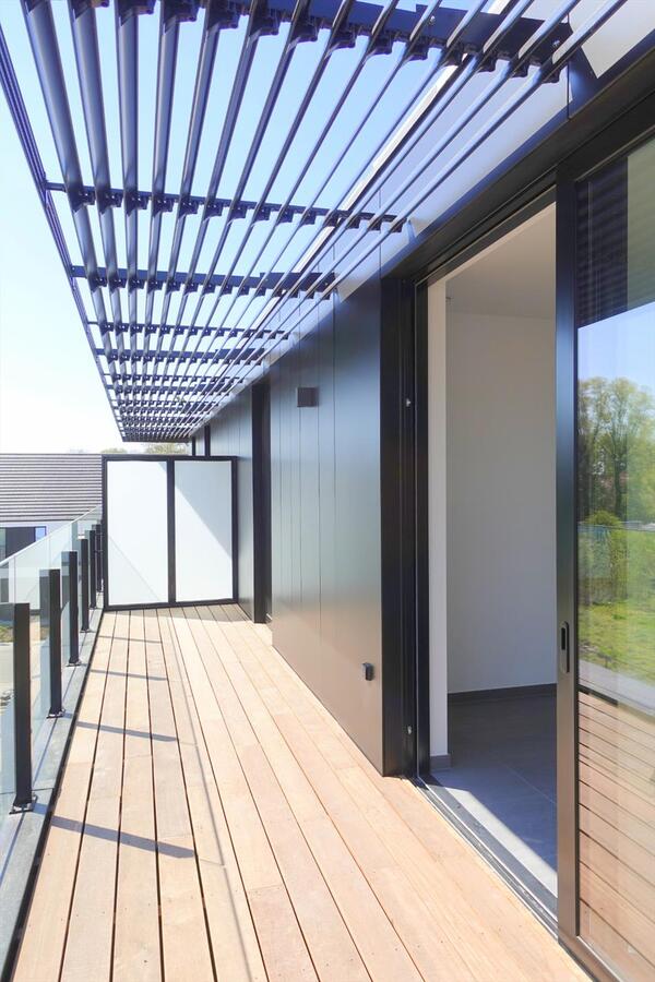 Nieuwbouwappartement in een groene zone 