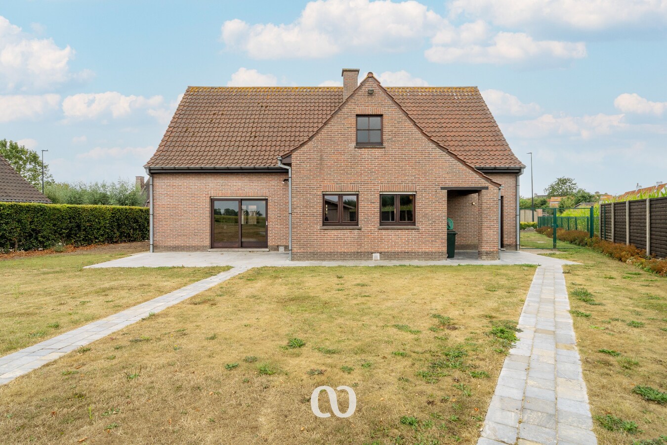 Prachtig gelegen woning met fantastisch uitzicht in Mullem 