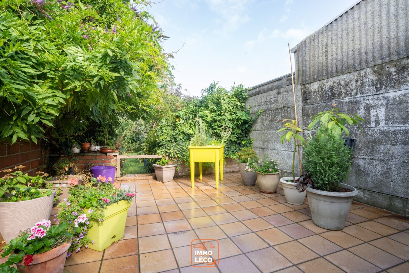 Maison 3 chambres avec grand jardin 