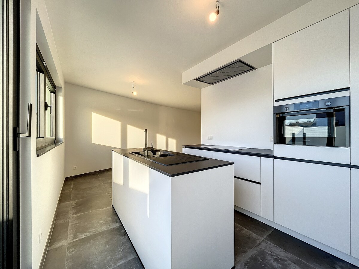 Nieuwbouw penthouse met zonneterras te centrum Zottegem 